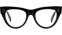 3 Dots Black Cat Eye Eyeglasses