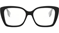 Lettering Black Butterfly Eyeglasses