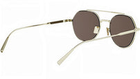 DiorBlackSuit R6U Gold Geometric Sunglasses