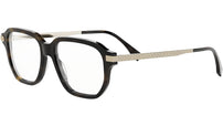 Fendi Essential Havana Pilot Eyeglasses