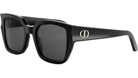 DiorGlow S1I Black Squared Sunglasses