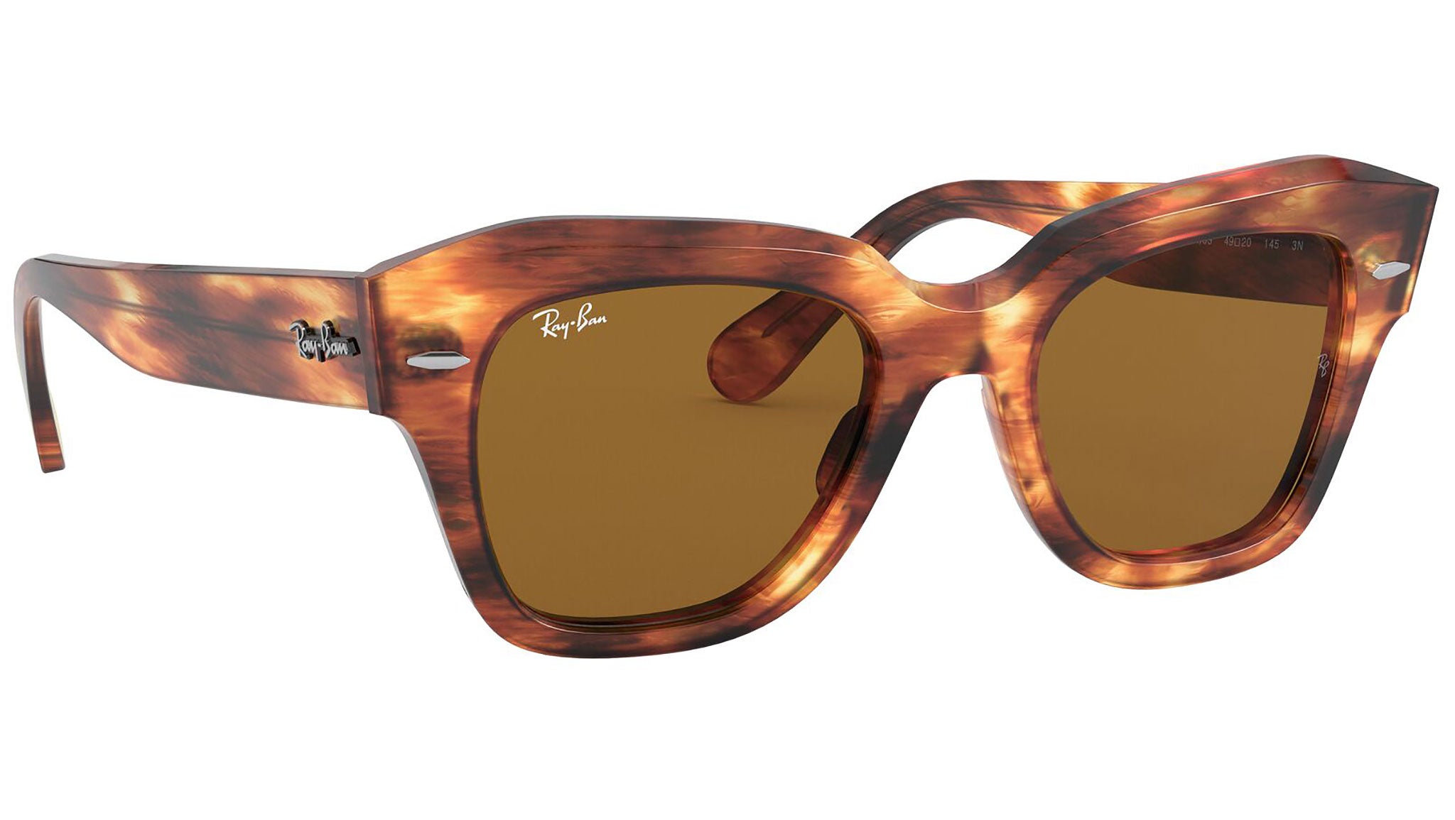 State Street RB2186 954/33 Striped Havana