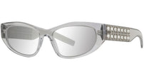 Plumetis Grey Geometric Sunglasses