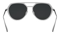 Octo Silver Geometric Sunglasses