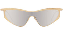 Signature Gold Geometric Sunglasses