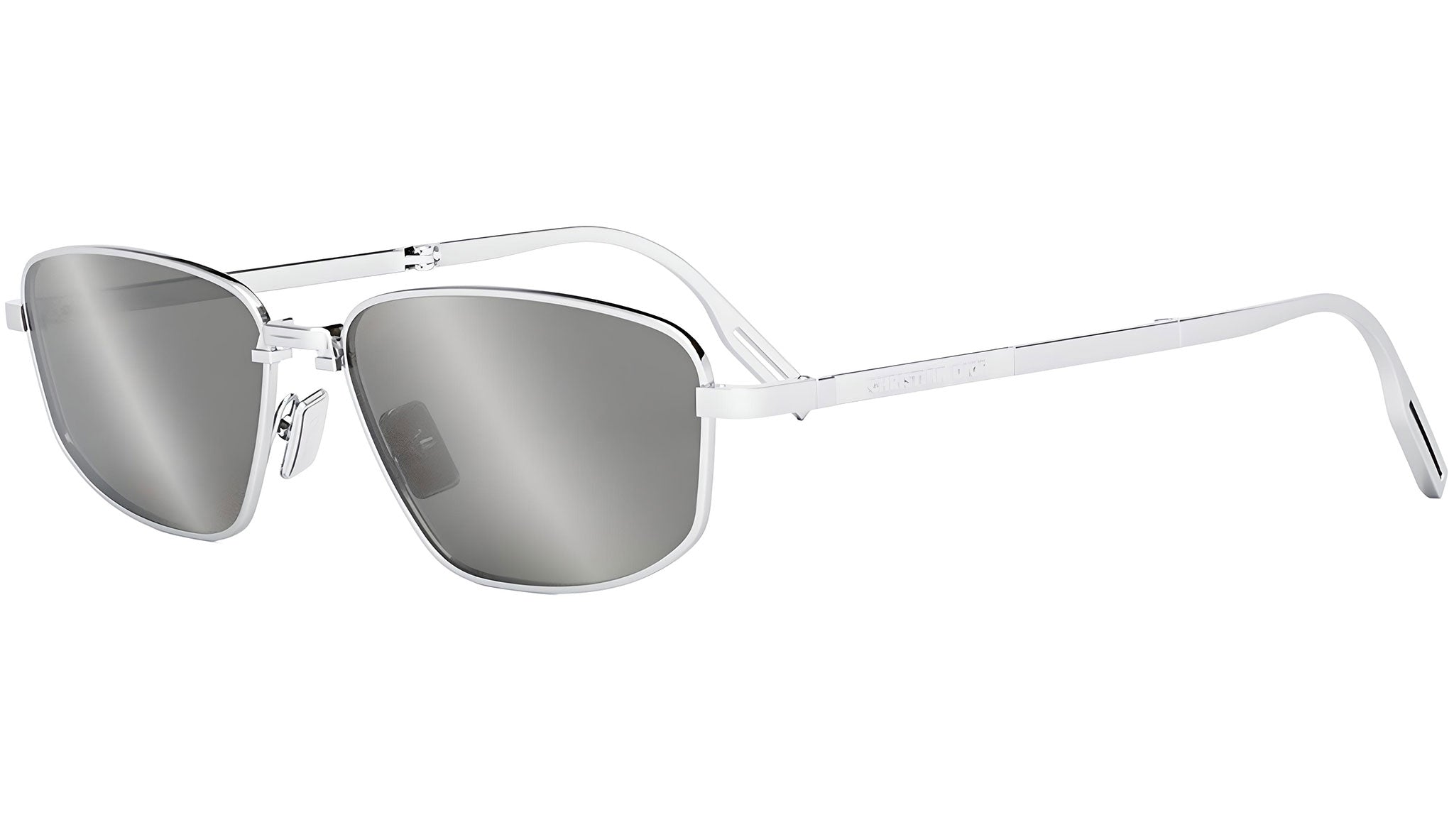 Dior90 S1U Silver Geometric Sunglasses
