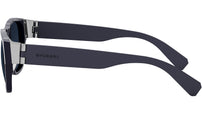 Bvlgari Aluminium Blue Geometric Sunglasses