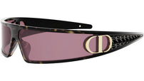 VeryDior M1U Havana Shield Sunglasses