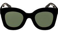 3 Dots Black Butterfly Sunglasses