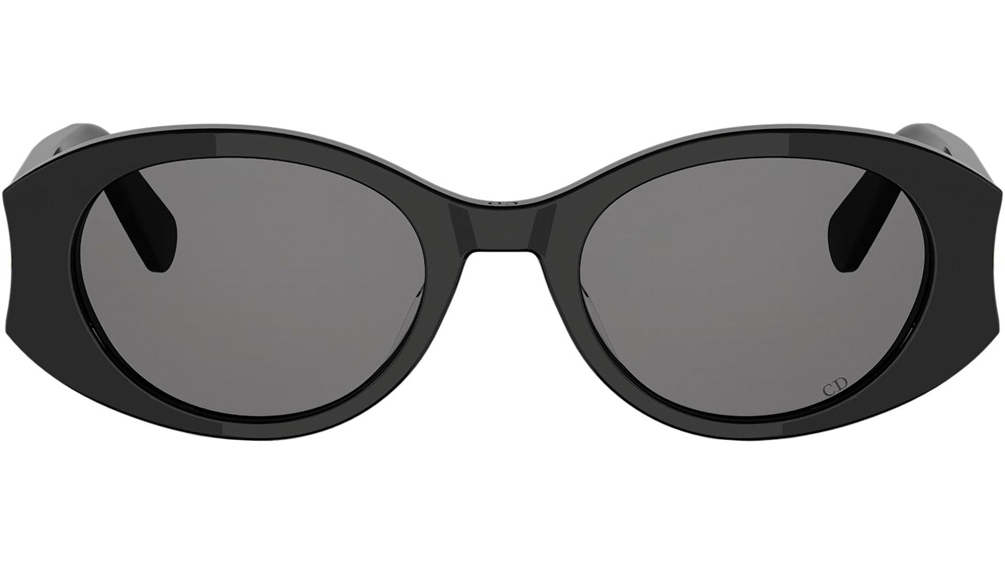 DiorGlow B3I Black Oval Sunglasses