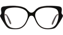 Slim Black Butterfly Eyeglasses