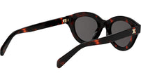 Triomphe Mini Havana Round Sunglasses
