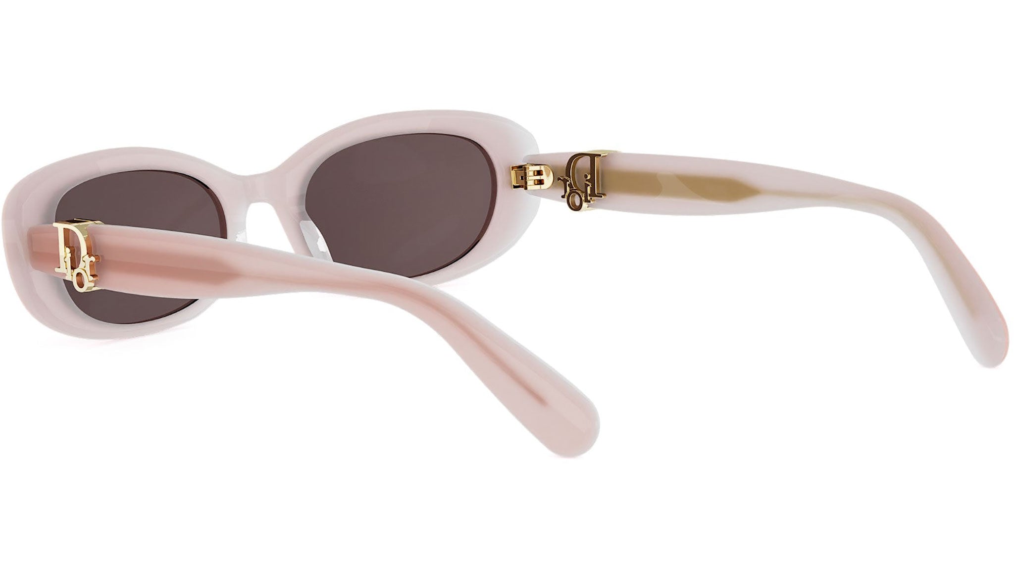 Dior Oblique B1I Pink Oval Sunglasses