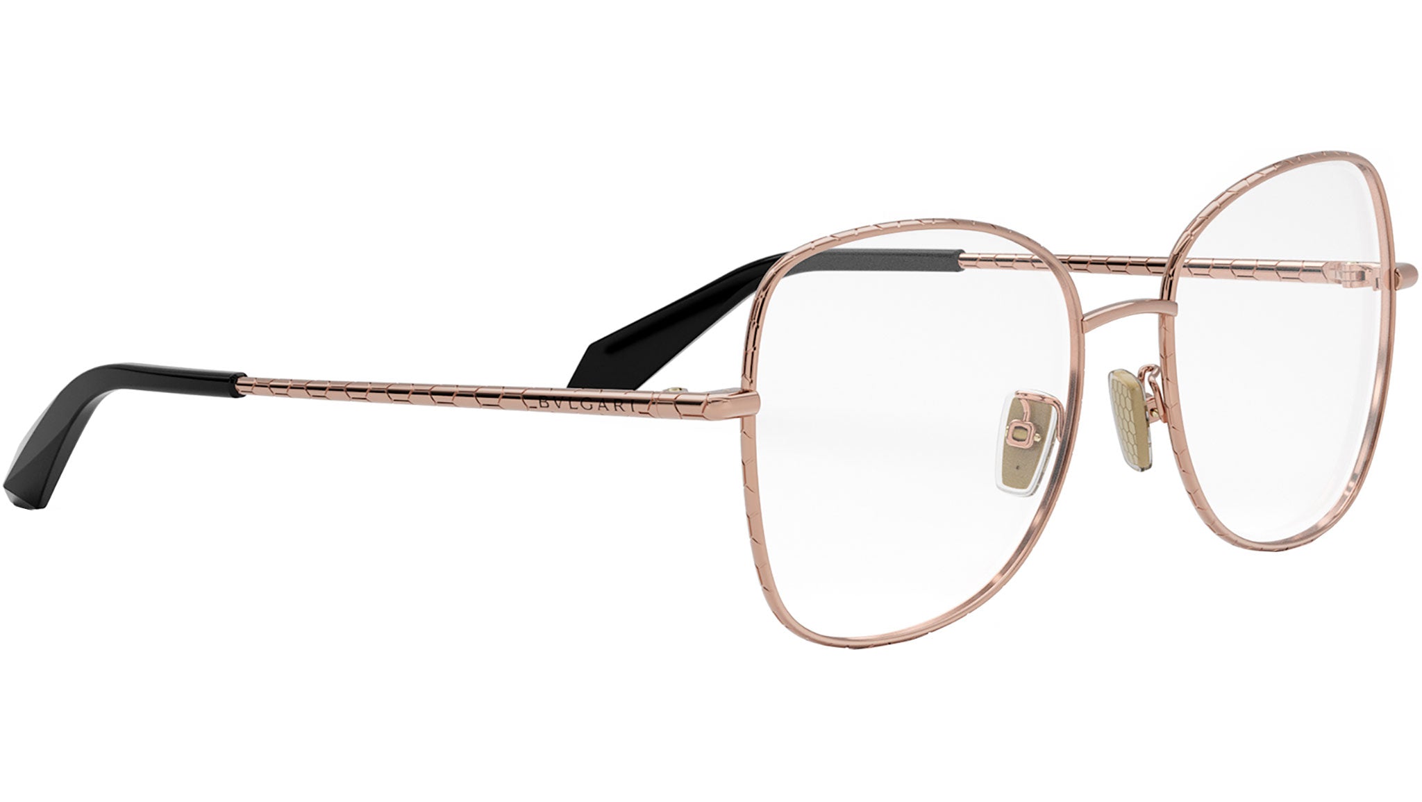 Serpenti Rose Geometric Eyeglasses