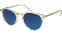 Princeton Brown Round Sunglasses