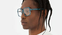 Arixo Blue/Black Checks