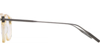 Eugene Brown Round Eyeglasses