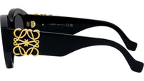 Anagram Black Round Sunglasses