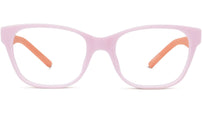 Kenzo Logo Rose Rectangular Eyeglasses