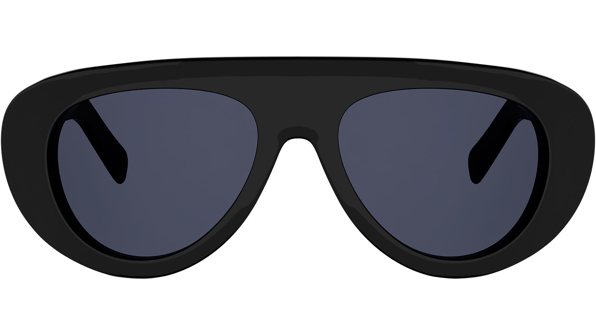 Triomphe Stamp Black Pilot Sunglasses