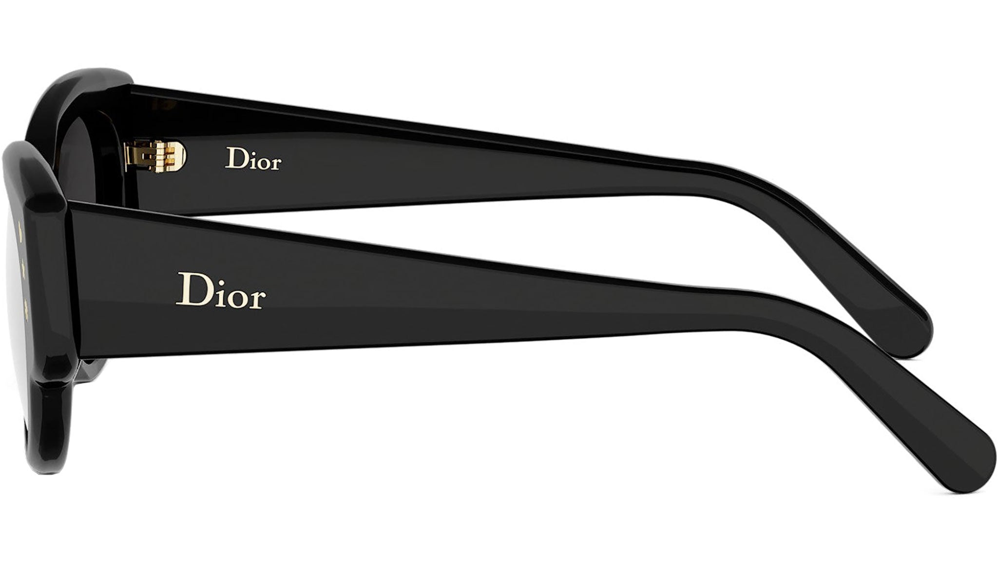 DiorLuckyCharms B1I Black Butterfly Sunglasses