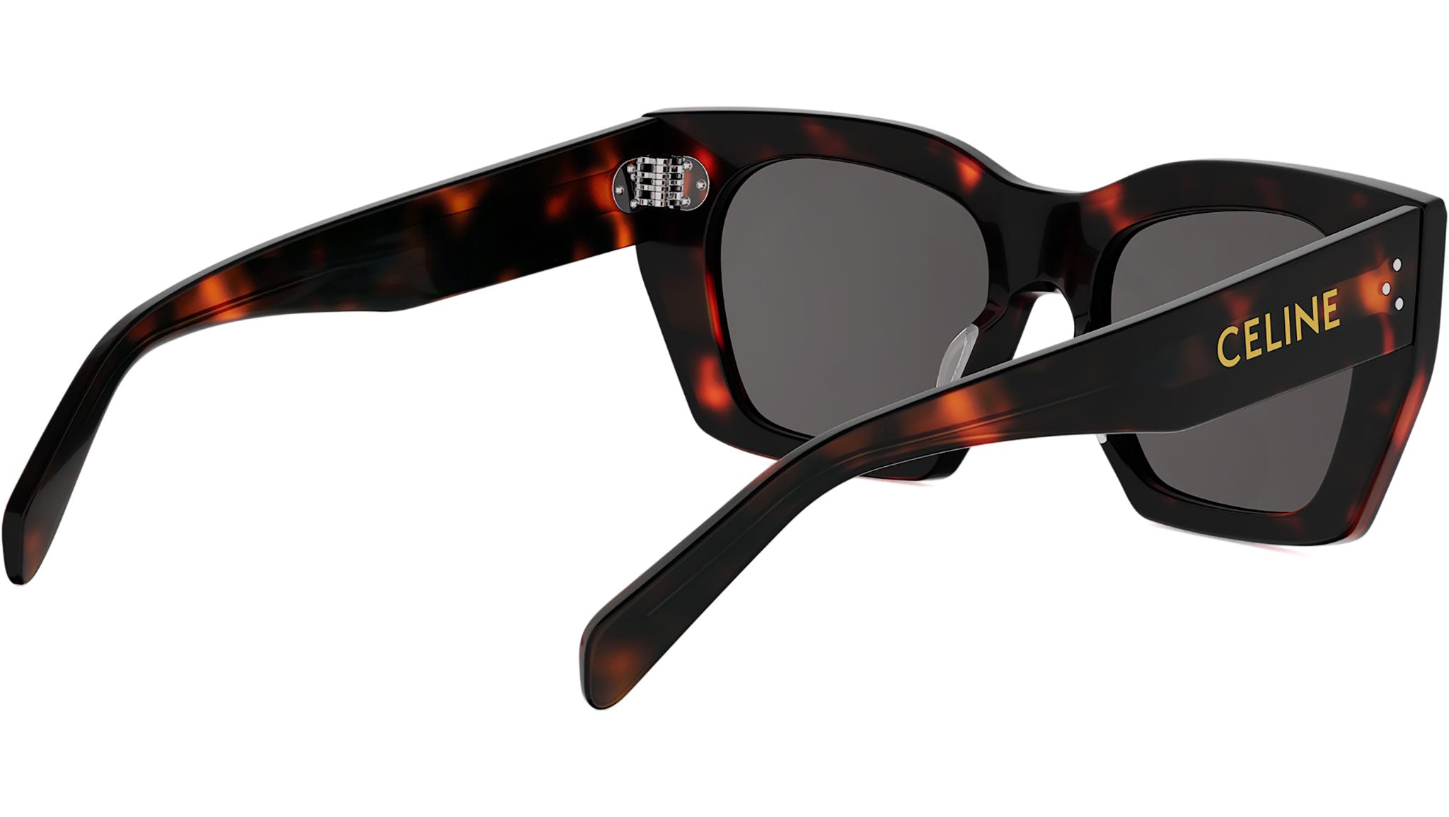 CELINE 3 Dots Havana Square Sunglasses