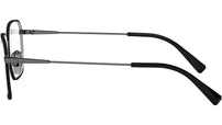 B.zero1 Black Geometric Eyeglasses