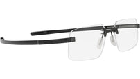 Flex Black Geometric Eyeglasses